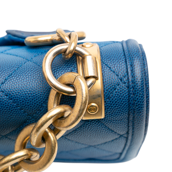 Pre-Loved Chanel Medium Quilted Caviar Sunset On The Sea Flap - Picture 12 of 12